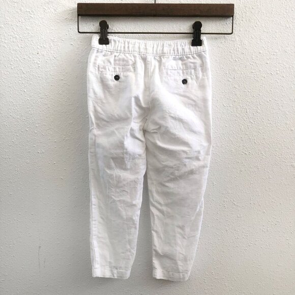 JANIE AND JACK The Linen-Cotton Pull-On Pant Size 4 - Picture 2 of 8